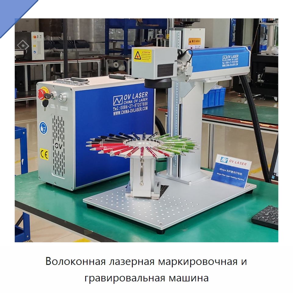 Волоконная лазерная маркировочная и гравировальная машина — Лазерные маркировочные станки