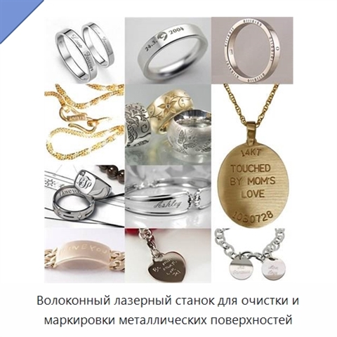 Волоконный лазерный станок для очистки и маркировки металлических поверхностей