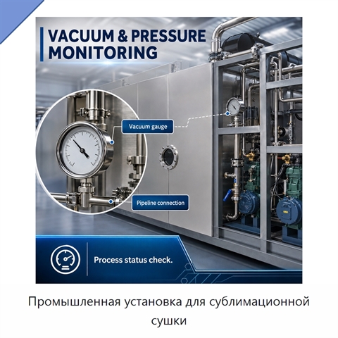Промышленная установка для сублимационной сушки