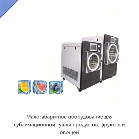 Малогабаритное оборудование для сублимационной сушки продуктов, фруктов и овощей