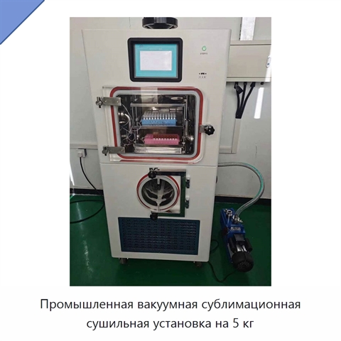 Промышленная вакуумная сублимационная сушильная установка на 5 кг