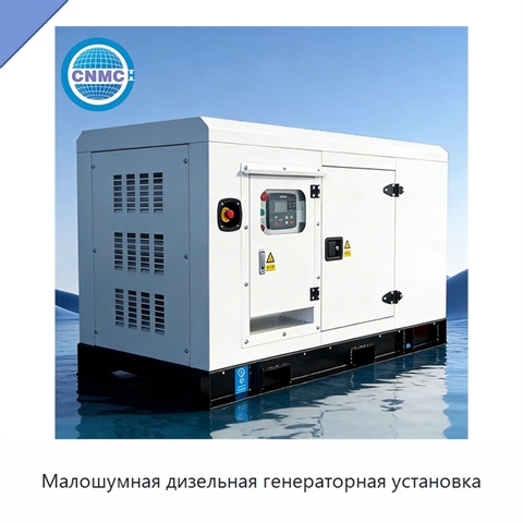 Малошумная дизельная генераторная установка
