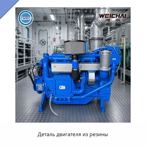 Деталь двигателя из резины