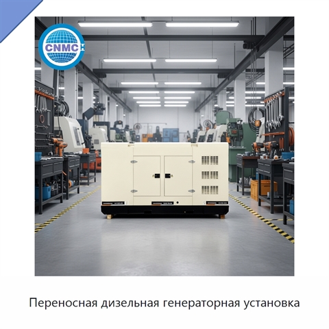 Переносная дизельная генераторная установка
