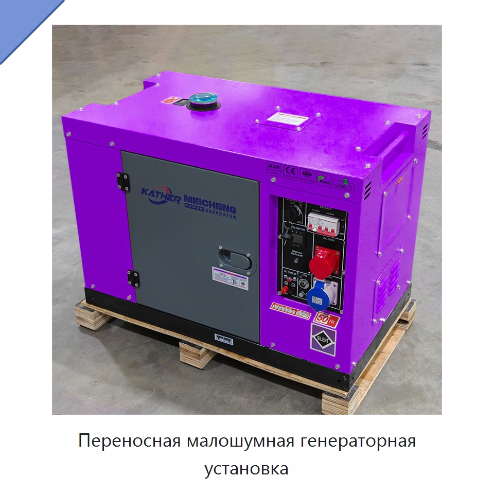 Переносная малошумная генераторная установка — Дизельные генераторы