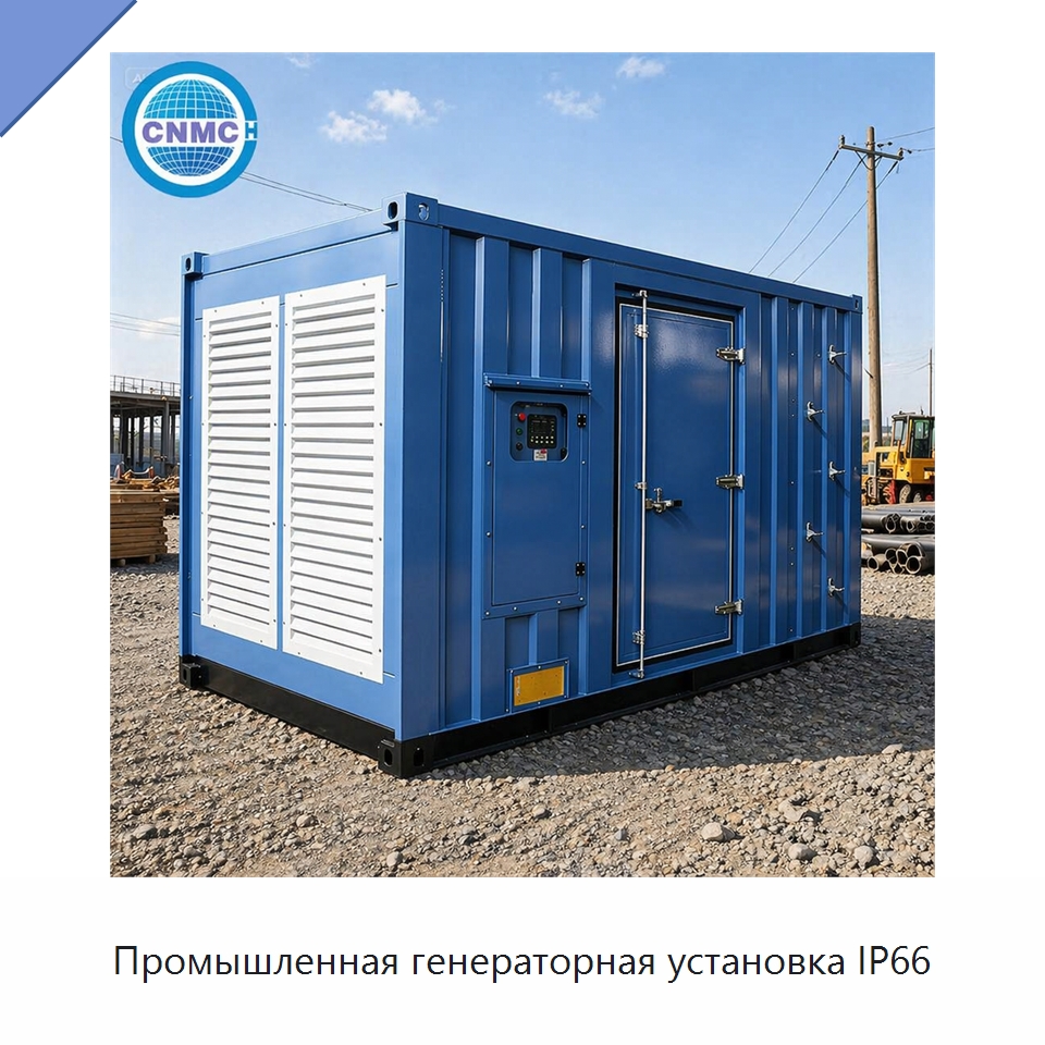 Промышленная генераторная установка IP66 — Газотурбинные генераторы