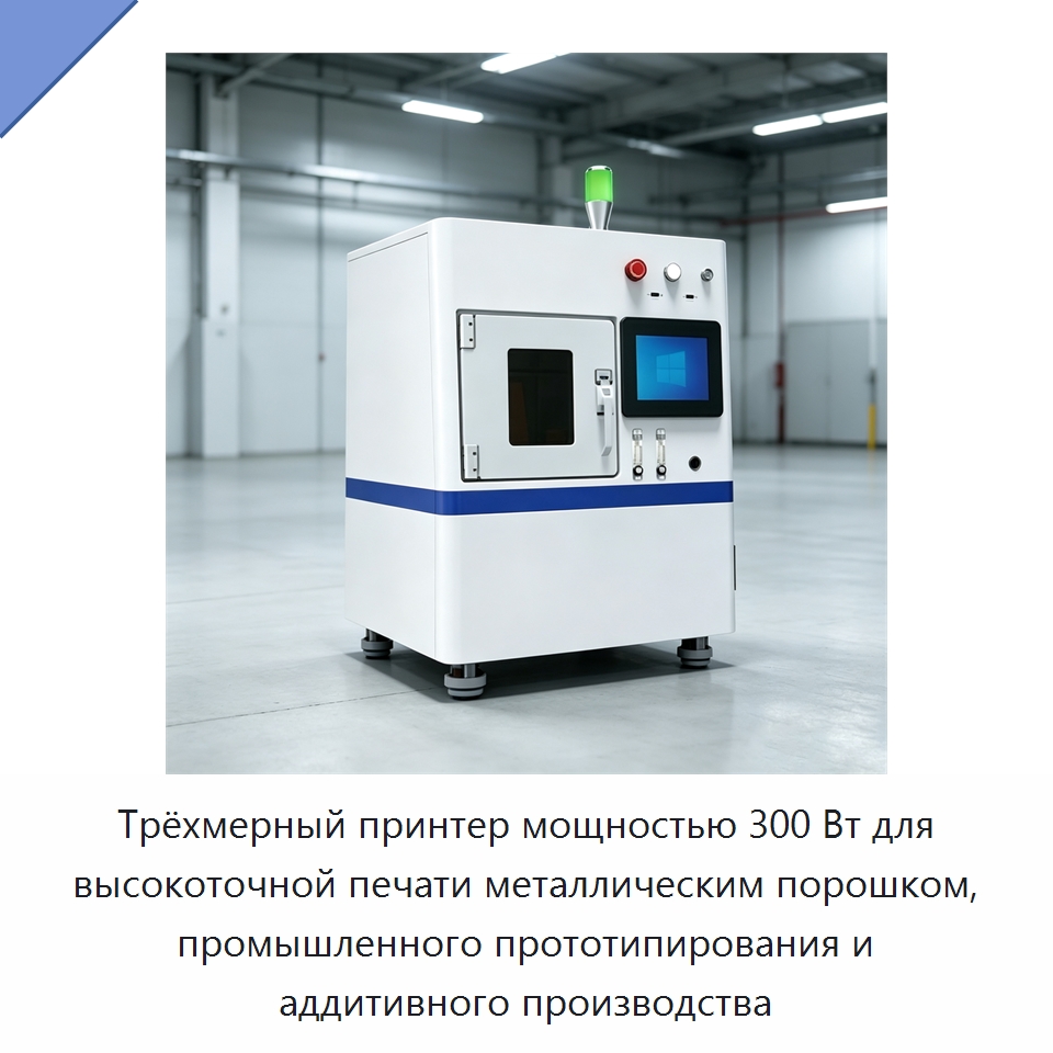 Трёхмерный принтер мощностью 300 Вт для высокоточной печати металлическим порошком, промышленного прототипирования и аддитивного производства — 3D-принтеры