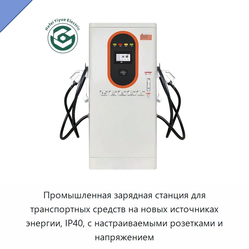 Промышленная зарядная станция для транспортных средств на новых источниках энергии, IP40, с настраиваемыми розетками и напряжением — Распределительное электрооборудование