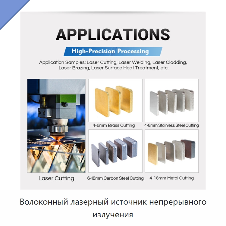 Волоконный лазерный источник непрерывного излучения — Комплектующие для лазерного оборудования