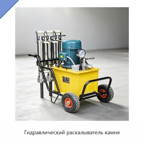Гидравлический раскалыватель камня