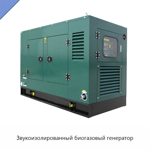 Звукоизолированный биогазовый генератор