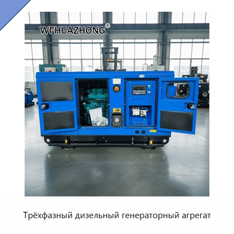 Трёхфазный дизельный генераторный агрегат