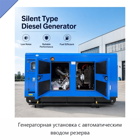 Генераторная установка с автоматическим вводом резерва
