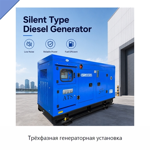 Трёхфазная генераторная установка