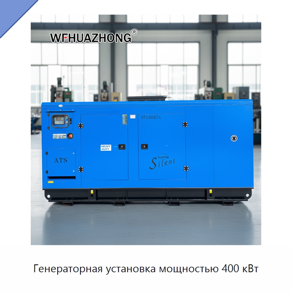 Генераторная установка мощностью 400 кВт — Дизельные генераторы