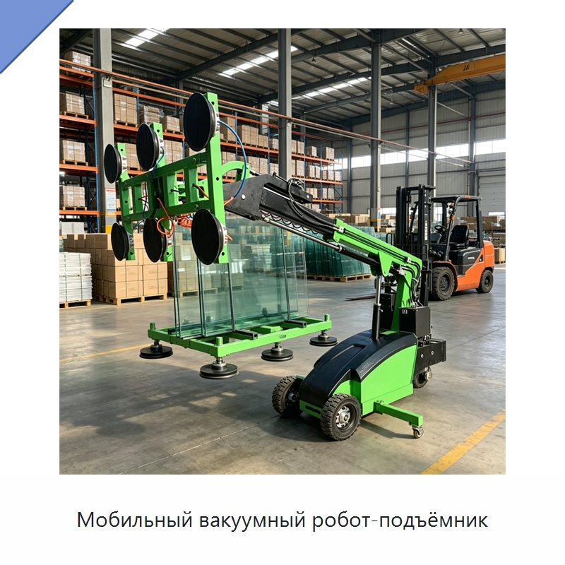 Мобильный вакуумный робот-подъёмник — Строительные подъёмники