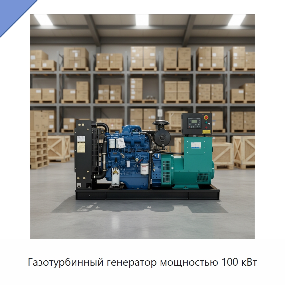 Газотурбинный генератор мощностью 100 кВт — Газотурбинные генераторы