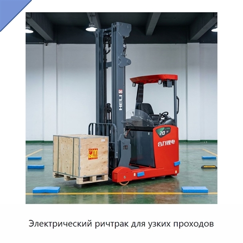 Электрический ричтрак для узких проходов