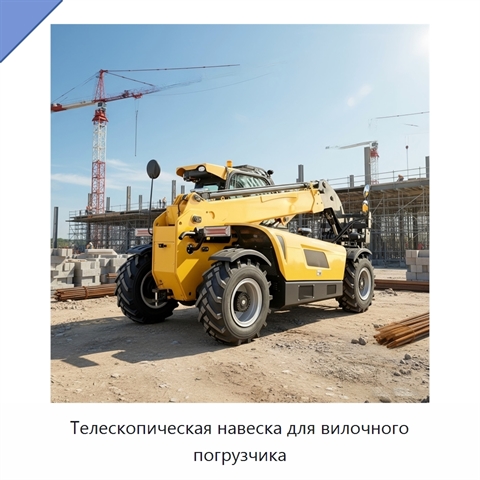 Телескопическая навеска для вилочного погрузчика