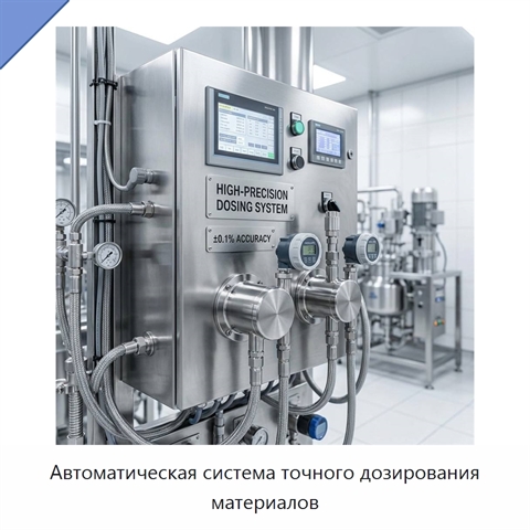 Автоматическая система точного дозирования материалов