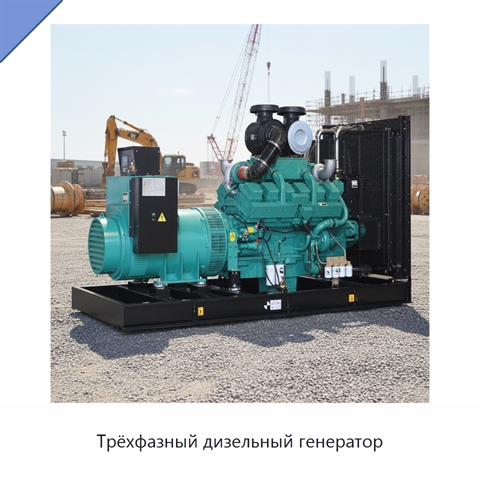 Трёхфазный дизельный генератор
