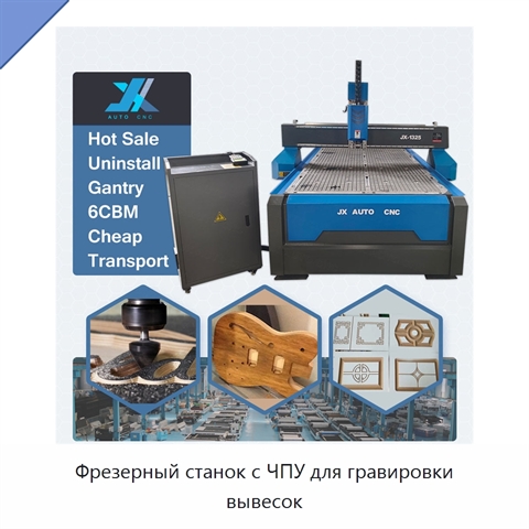 Фрезерный станок с ЧПУ для гравировки вывесок