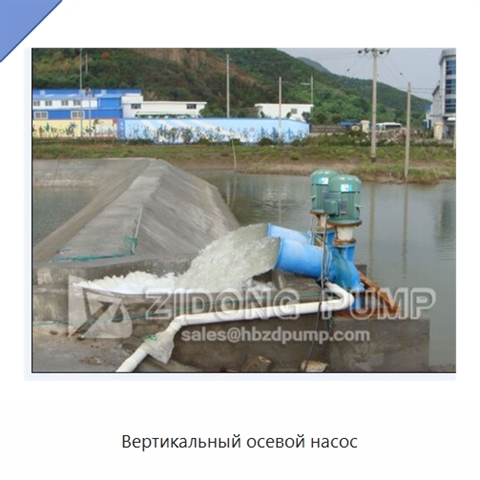 Вертикальный осевой насос