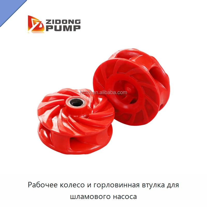 Рабочее колесо и горловинная втулка для шламового насоса — Рабочие колёса
