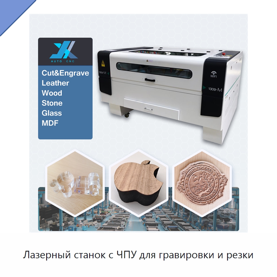 Лазерный станок с ЧПУ для гравировки и резки — Лазерные гравировальные станки