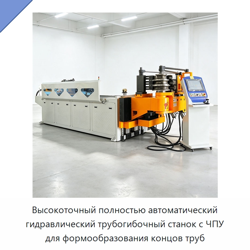 Высокоточный полностью автоматический гидравлический трубогибочный станок с ЧПУ для формообразования концов труб — Станки для обработки труб