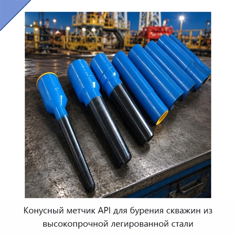 Конусный метчик API для бурения скважин из высокопрочной легированной стали