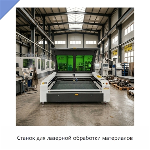 Станок для лазерной обработки материалов