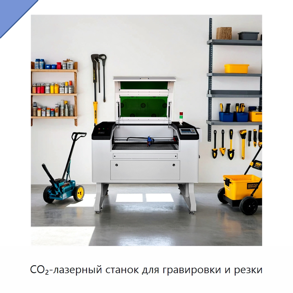 CO₂-лазерный станок для гравировки и резки — Станки лазерной резки