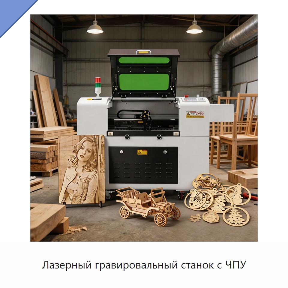 Лазерный гравировальный станок с ЧПУ — Лазерные гравировальные станки
