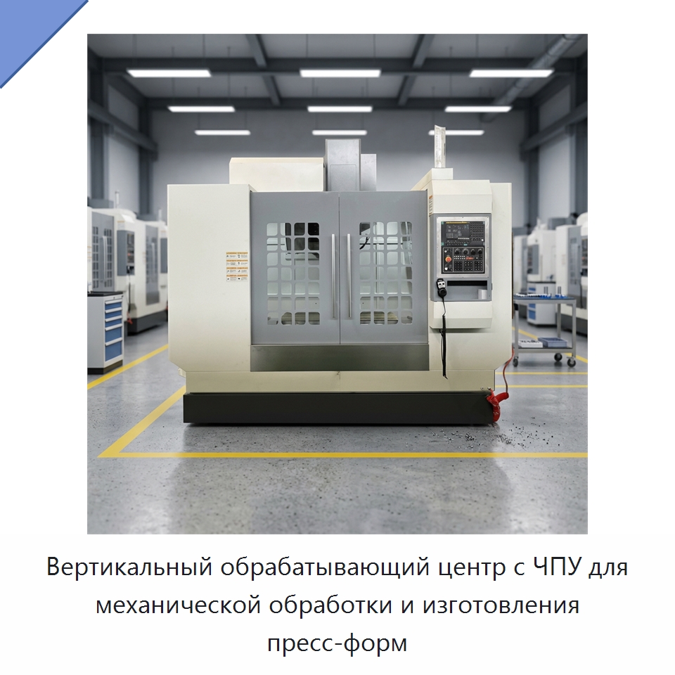 Вертикальный обрабатывающий центр с ЧПУ для механической обработки и изготовления пресс-форм — Обрабатывающие центры и комплектующие