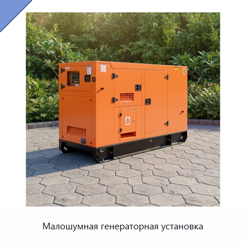 Малошумная генераторная установка
