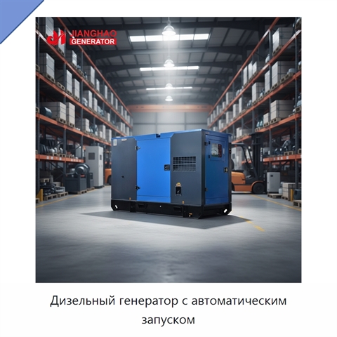 Дизельный генератор с автоматическим запуском