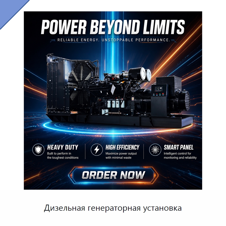 Дизельная генераторная установка — Дизельные генераторы