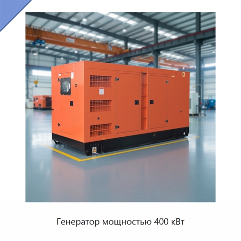 Генератор мощностью 400 кВт