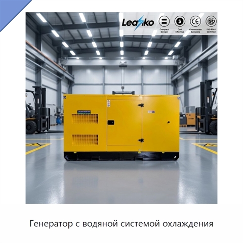 Генератор с водяной системой охлаждения