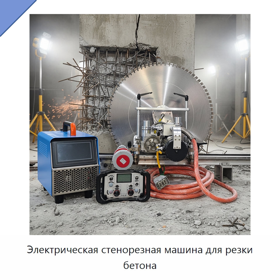 Электрическая стенорезная машина для резки бетона — Электропилы