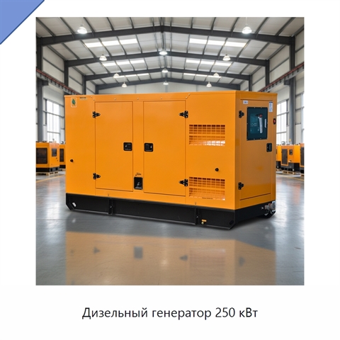 Дизельный генератор 250 кВт
