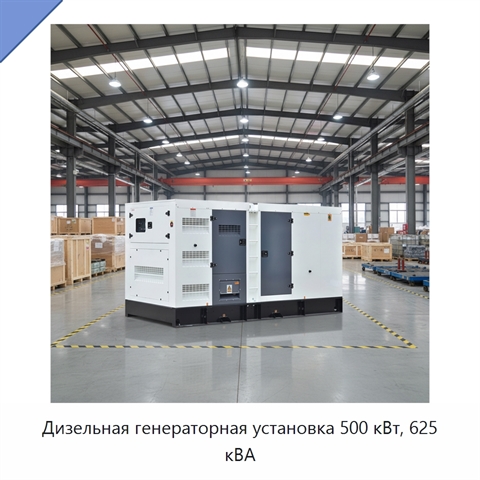 Дизельная генераторная установка 500 кВт, 625 кВА