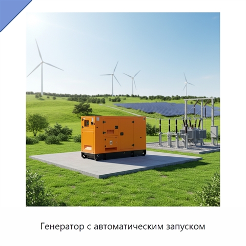 Генератор с автоматическим запуском
