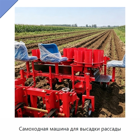Самоходная машина для высадки рассады