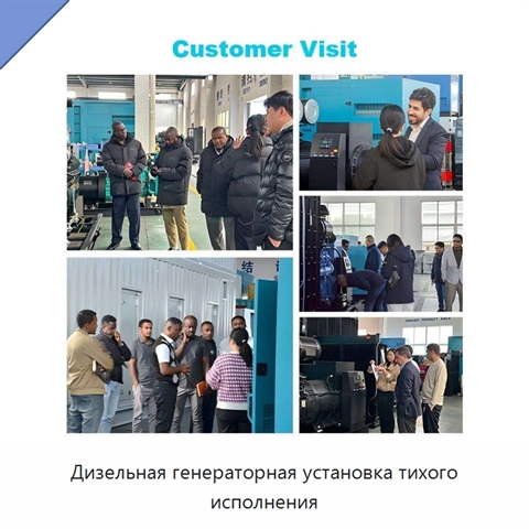 Дизельная генераторная установка тихого исполнения