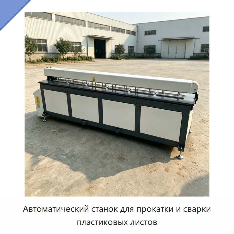 Автоматический станок для прокатки и сварки пластиковых листов — Аппараты для сварки пластмасс