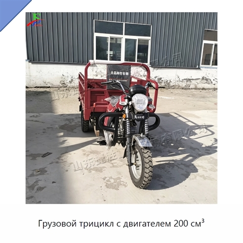 Грузовой трицикл с двигателем 200 см³