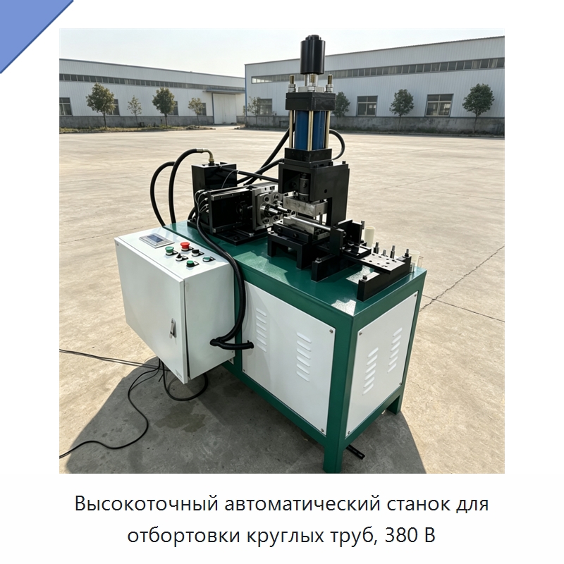 Высокоточный автоматический станок для отбортовки круглых труб, 380 В — Специальные машины и промышленное оборудование