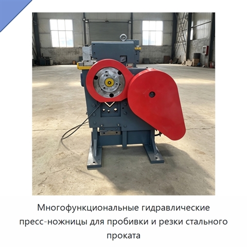 Многофункциональные гидравлические пресс-ножницы для пробивки и резки стального проката
